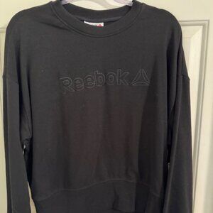 Reebok Women's Black Crewneck Sweatshirt Sz S